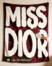 Dior Throw Blankets